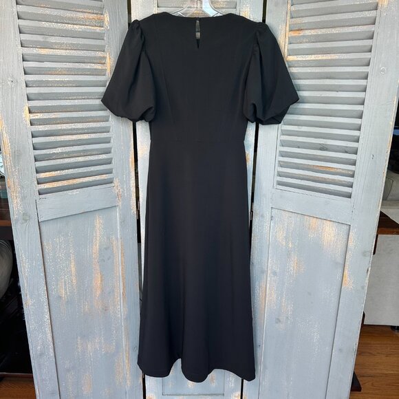 Hill House The Constance Midi Dress Black Sz XS NWT - Picture 13 of 16